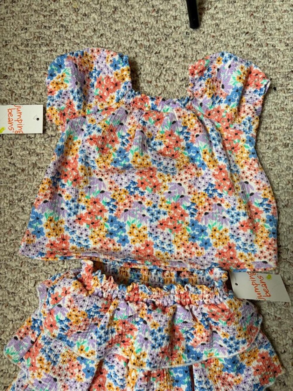 Jumping Beans Toddler Floral Skort Set